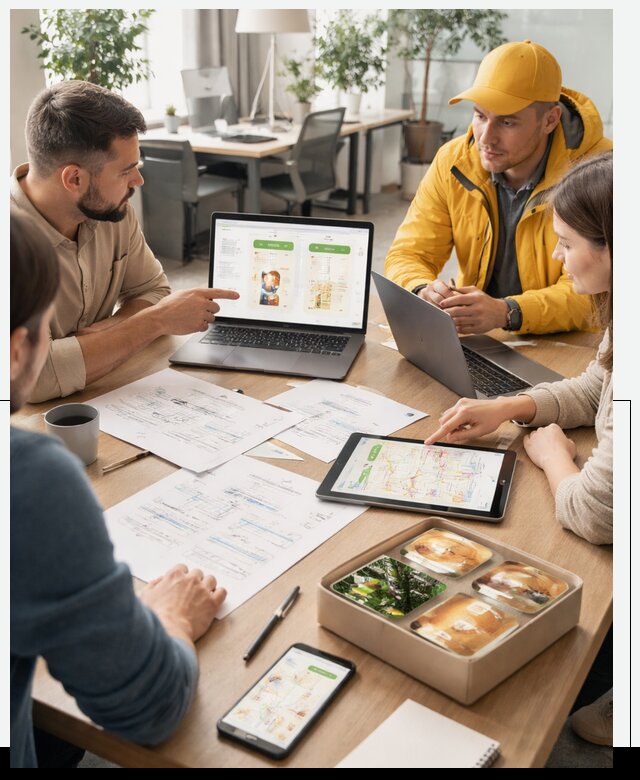 Разработка агрегатора доставки еды в Коврове от 15348 р., АвикейКвр