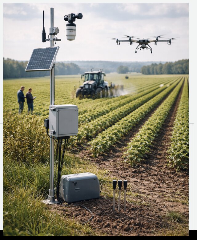 Разработка IoT мониторинга полей в Коврове от 8697 р. | АвикейКвр